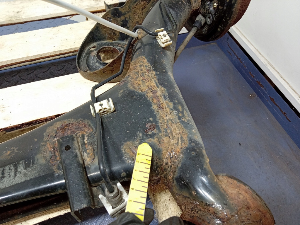 фото №8, Skoda fabia iii 6n hb oś задня балка підвіска задня