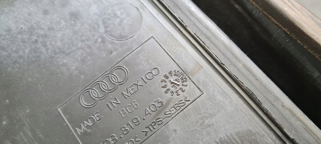 фото №13, Q5 80a sq5 жабо защита накладка plasyikowa 80b819403