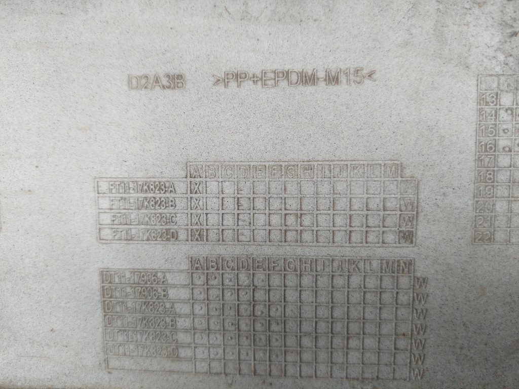 фото №10, Ford transit connect mk2 13r .бампер задня a190