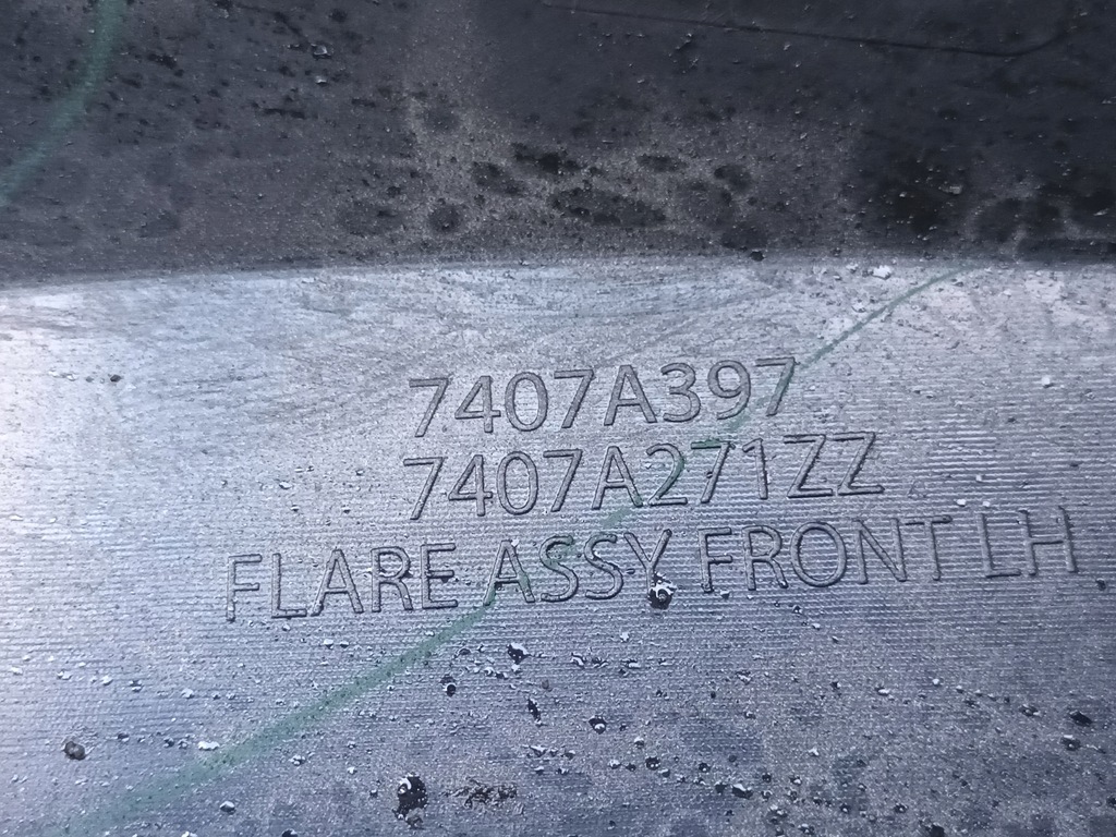 фото №12, Молдинг передняя левая mitsubishi l200 / fiat fullback перед левый 2015 -