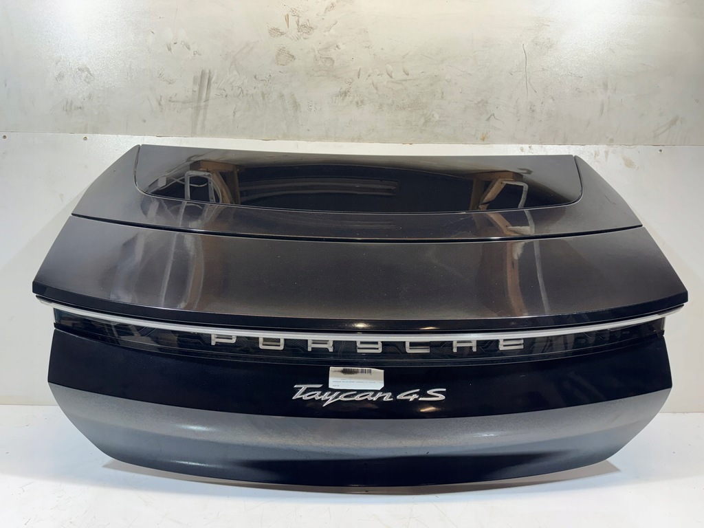 фото №11, Крышка багажника багажника комплектная porsche taycan накладка спойлер