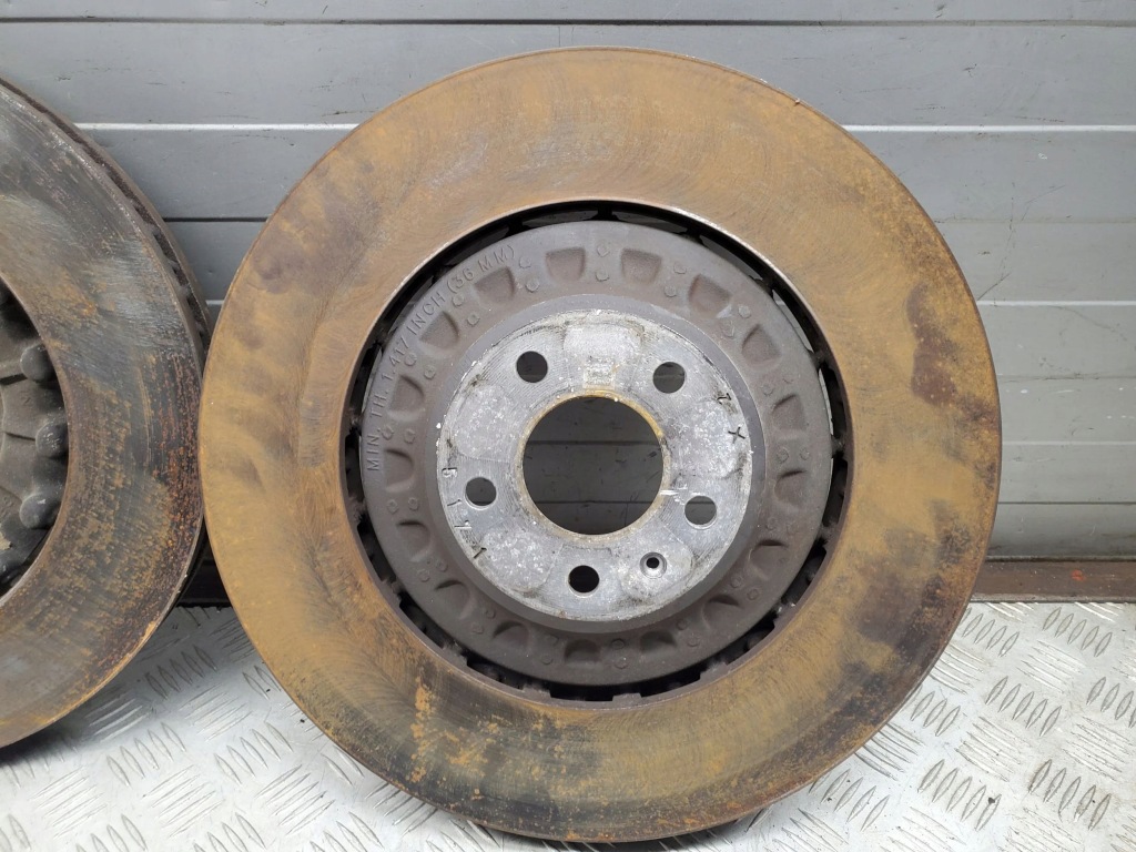 фото №13, Audi q8 2021 комплект набор диск i суппортов тормозных