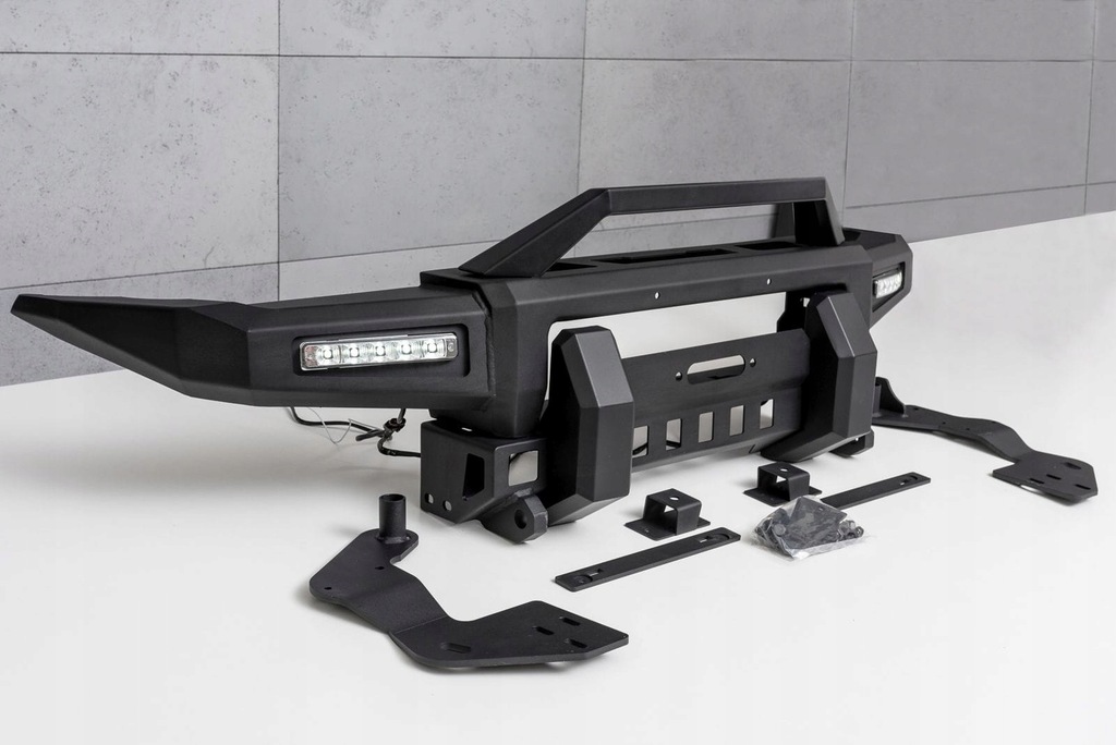 фото №8, Suzuki jimny 1998-2018 бампер сталевий передній