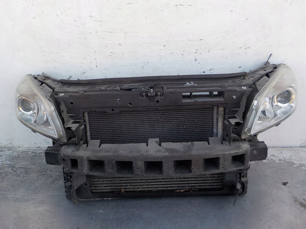 фото №1, 32 skoda fabia ii lift tdi pas передній балка радіатор