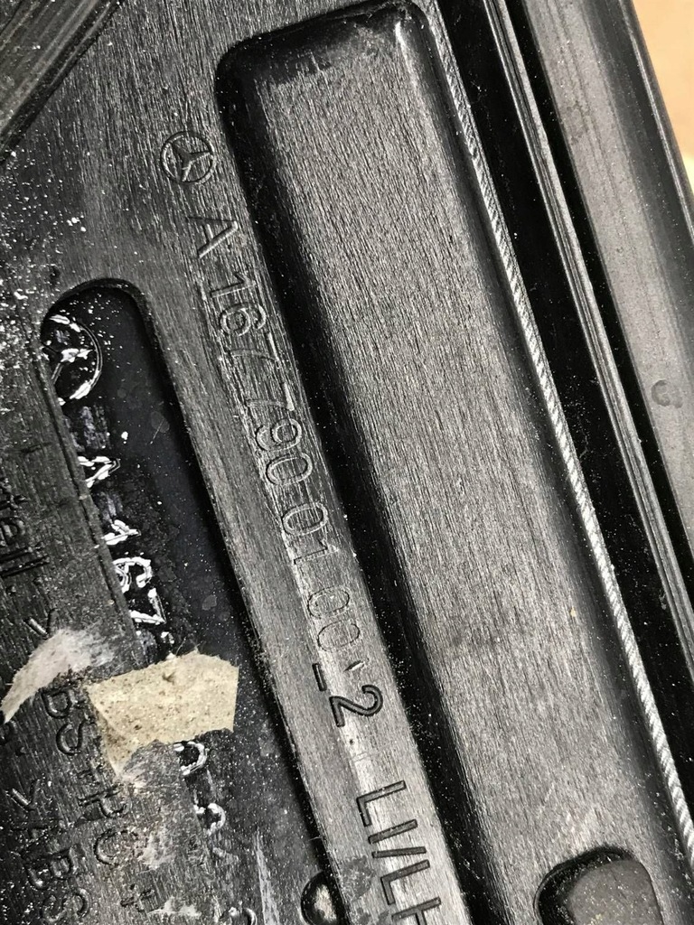 фото №8, Mercedes-benz gle w167 2020 з задній захист задній кришки