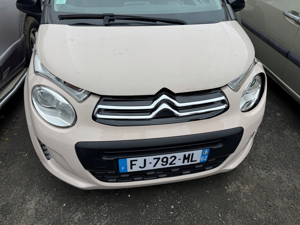 фото №1, Citroen c1 ii бампер передний решётка радиатора капот лампа балка абсорбер цвет epe