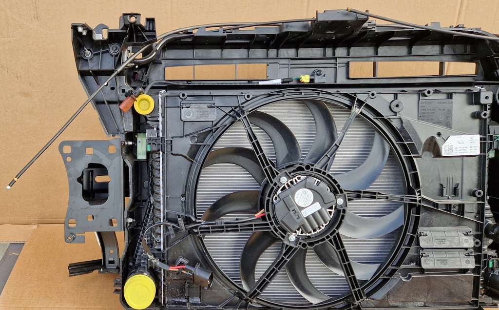 фото №9, Pas передний балка радиатор vw t-roc r 2.0 tsi ideał jak новый kpl