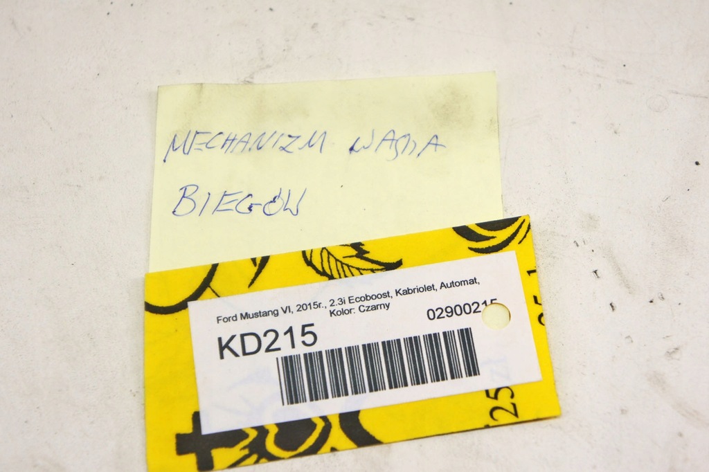 фото №7, Kd215 ford mustang vi выборщик коробки передач