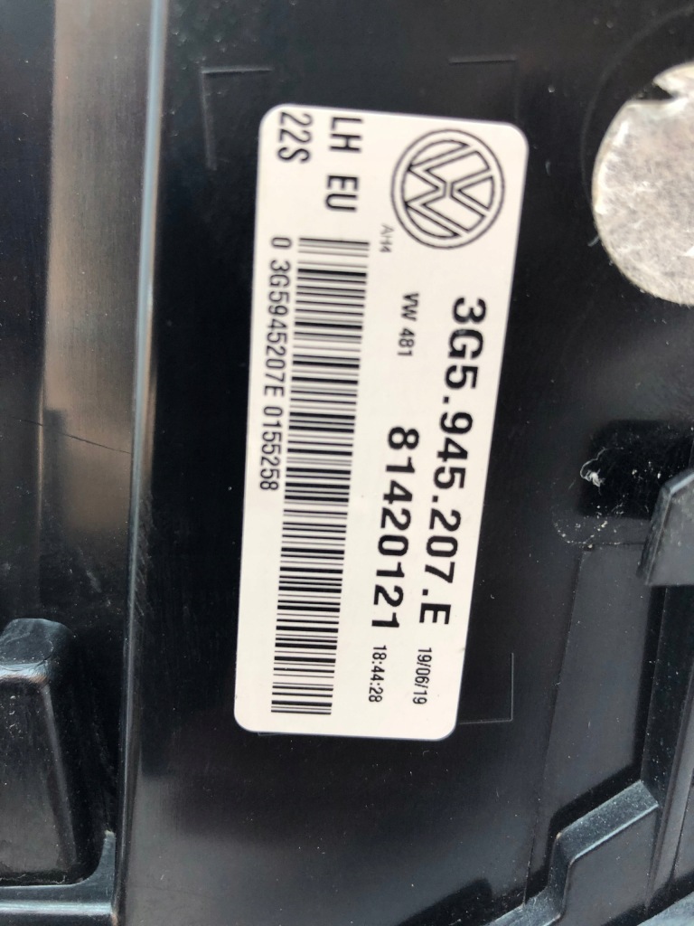 фото №6, Лампа vw passat b8 sedan сторона права