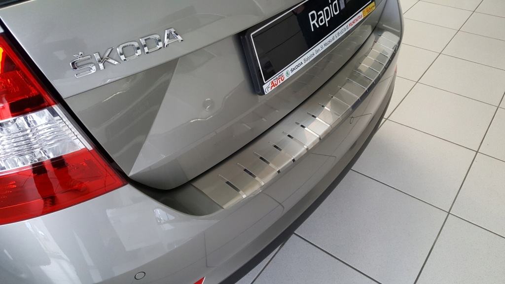 фото №2, Молдинг na бампер накладка skoda rapid spaceback