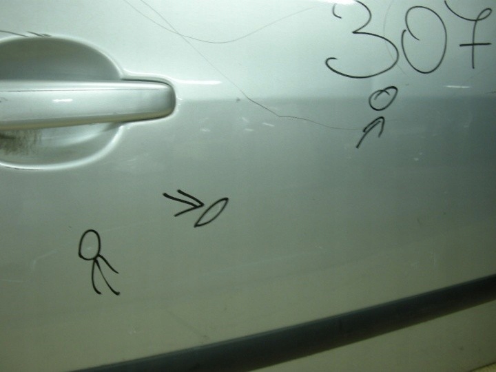 фото №3, Peugeot 307 дверь правое перед