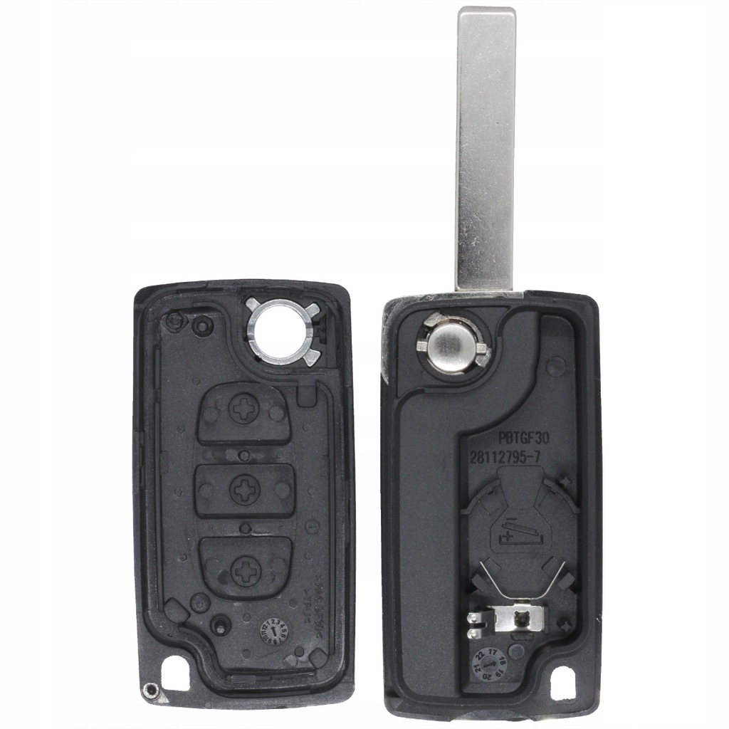 фото №7, Корпус ключа citroen c2 c3 c4 c5 c6 c8 ds3 ds4