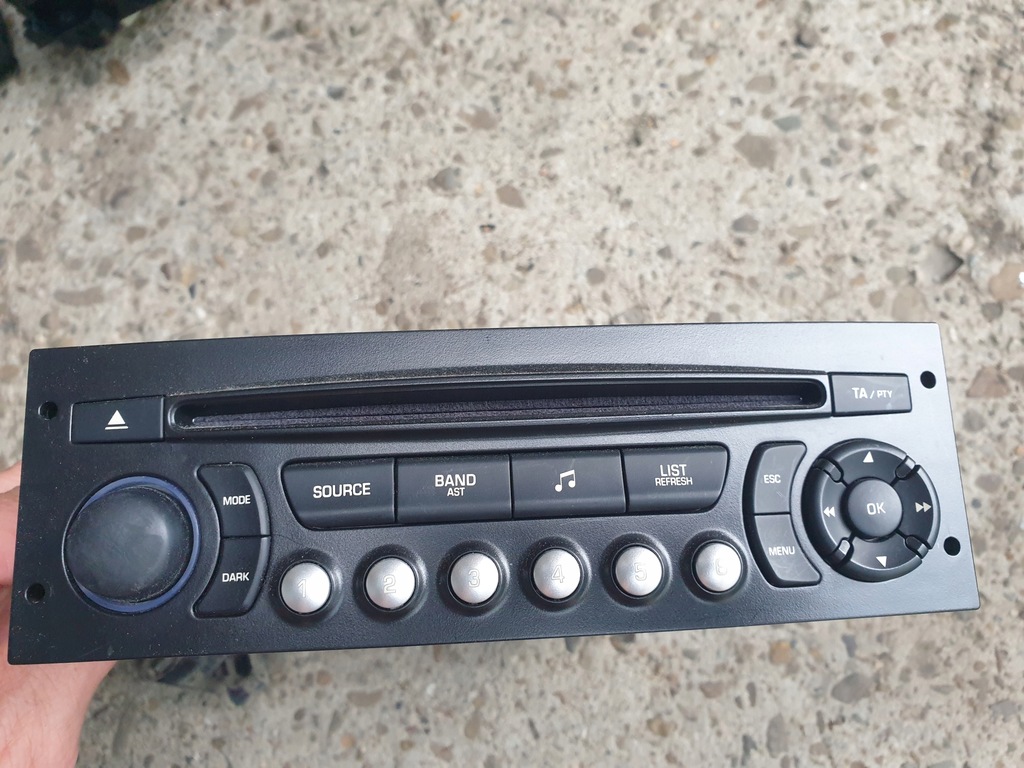 фото №1, Радіо cd peugeot citroen c3 ii 2010- 96766518xt