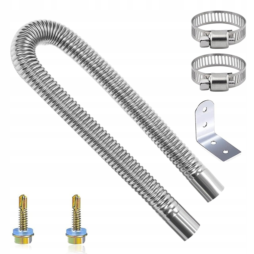 фото №1, Набор do труба выхлопных газов выхлопная do сталь нержавеющая ø25mm 60cm +суппорты