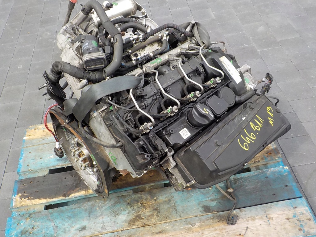 фото №8, Mercedes w204 2.2 cdi 646.811 646811 двигатель kompletny