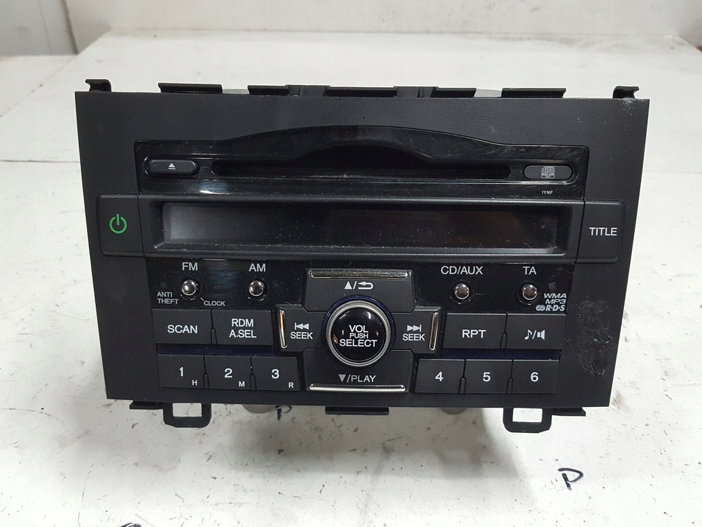 фото №1, Honda crv cr-v iii lift 09-12r радио cd 39100-swa-g012-m1