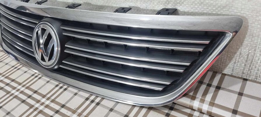 фото №7, Решётка радиатора решётка радиатора решётка впуск хром vw phaeton