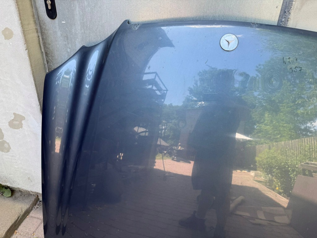 Mercedes w209 капот крышка двигателя лак 357 Доставка