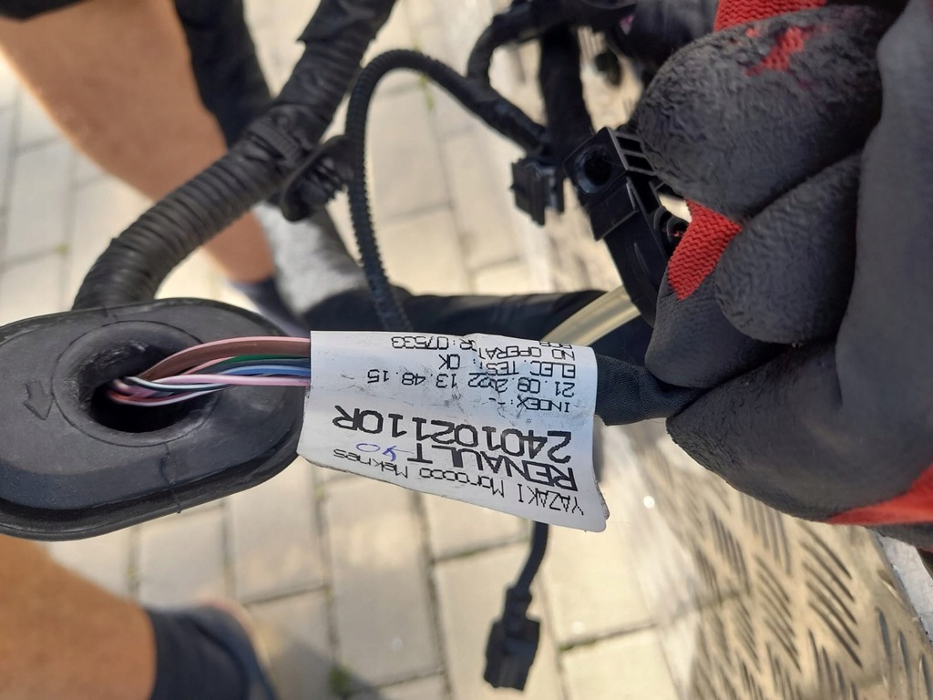 фото №9, Renault megane v e-tech електропроводка салону кабіни 240102110r