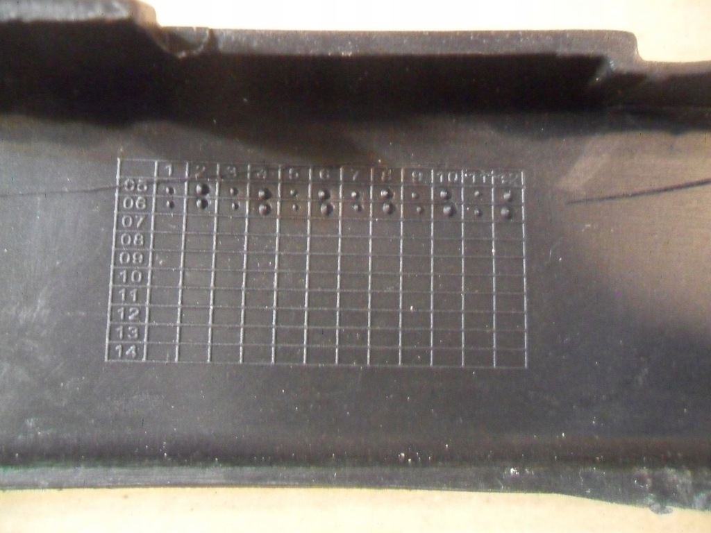 фото №8, Hyundai accent молдинг накладка-спойлер бампера перед 06-13