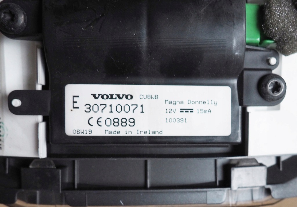 фото №5, Volvo v50 s40 ii 2,0 d приборы счетчик 30710071 30728645 0172715