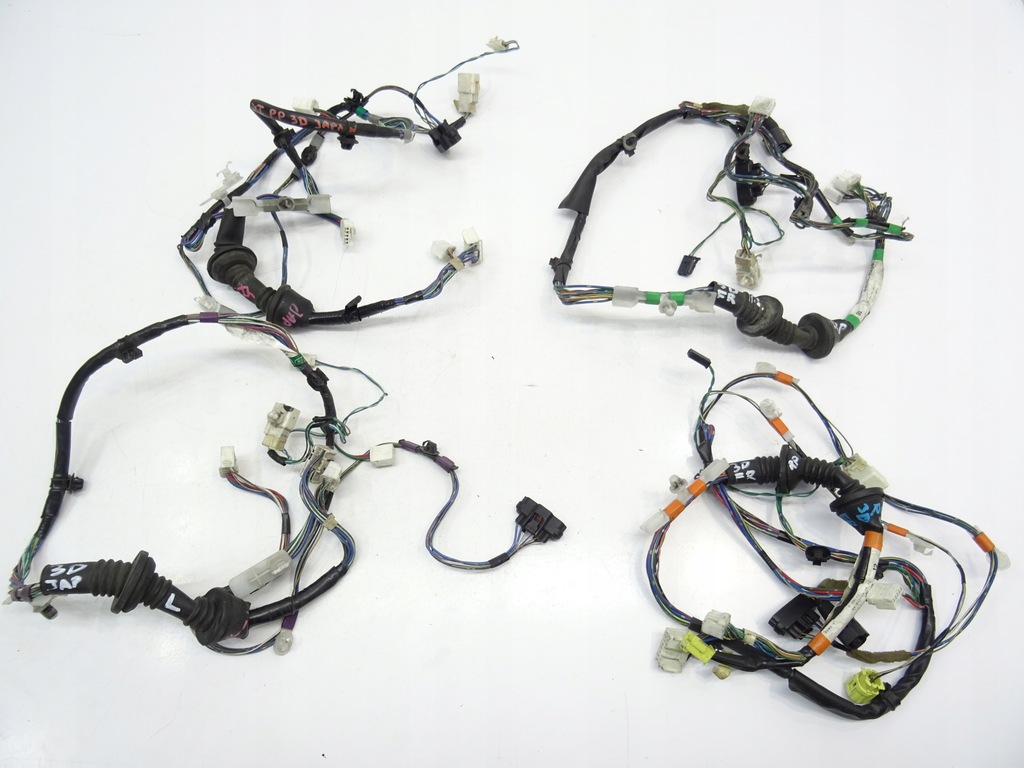 фото №1, Жгут электропроводка дверь перед toyota yaris i 99-05