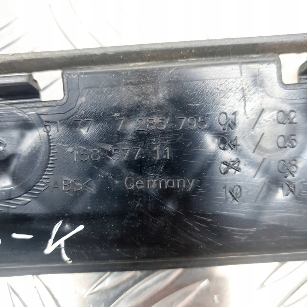 фото №6, Bmw 4 f32 f33 2015 задняя сторона левая молдинг порог