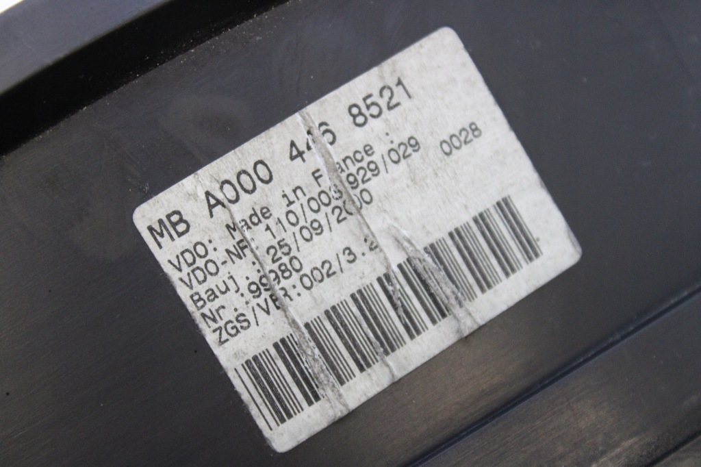 фото №5, Mercedes sprinter счетчик приборы 0004468521