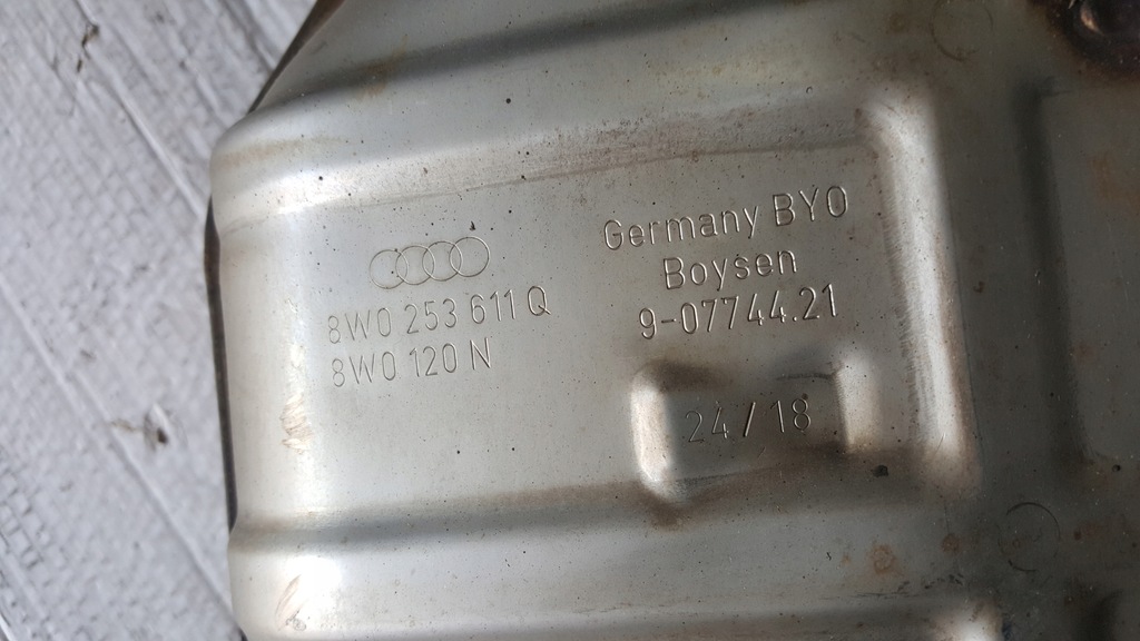 фото №10, Гасник кінцевий active-- audi rs4 rs5 8w0253611q демонтаж