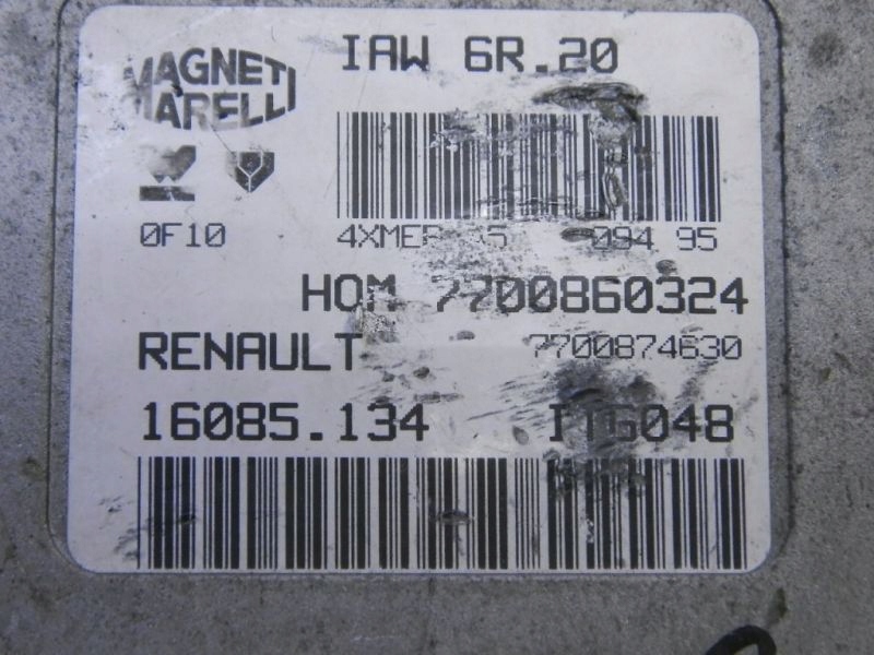 фото №5, Renault twingo i бортовий комп'ютер 1,2 7700860324 iaw6r20