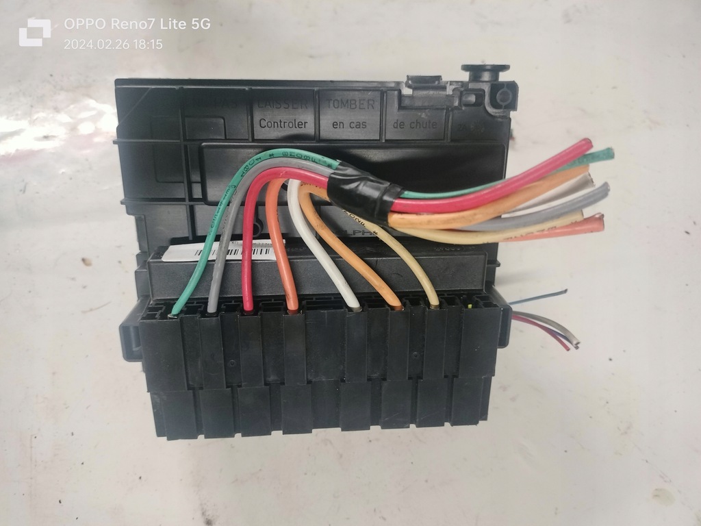 фото №2, Peugeot citroen модуль коробка запобіжників bsm r02 9667044980