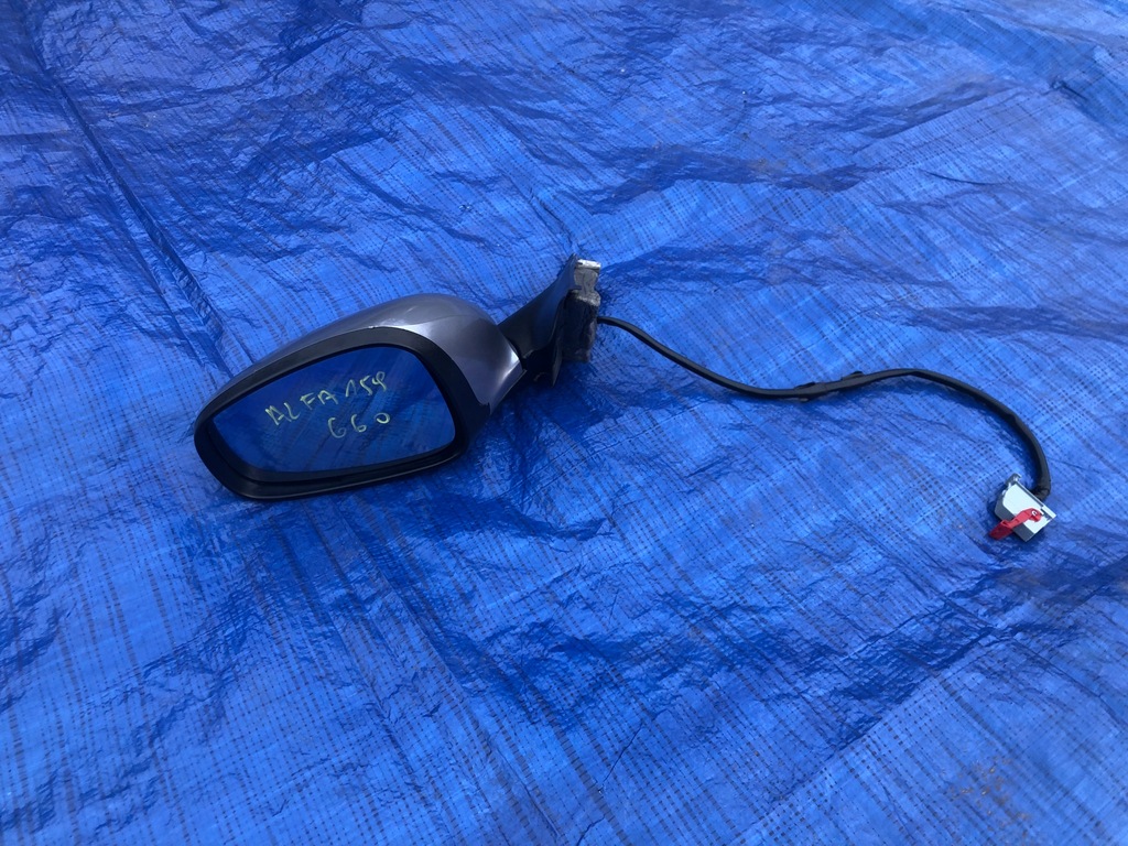 фото №1, Зеркало левая 7 pin alfa romeo 159 цвет 660