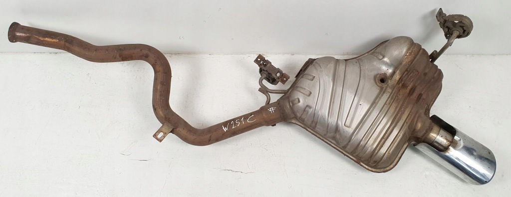 Купить Гаситель конечный выхлоп правая  mercedes r-kl w251