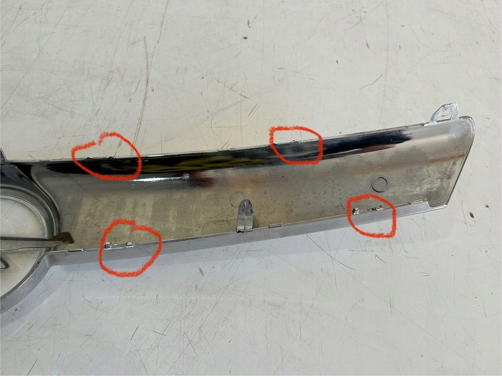 фото №9, Opel meriva b решётка радиатора хром решётка бампера перед передний 13267726