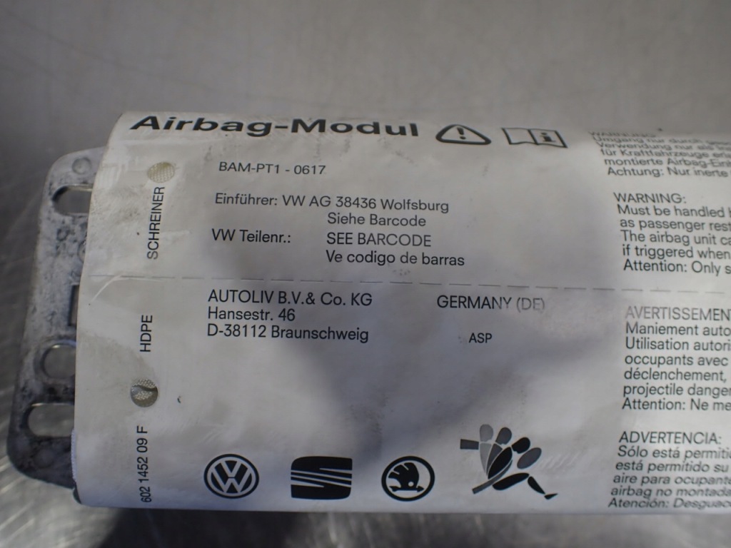 фото №9, Подушка пассажира skoda octavia ii 1.6tdi lift