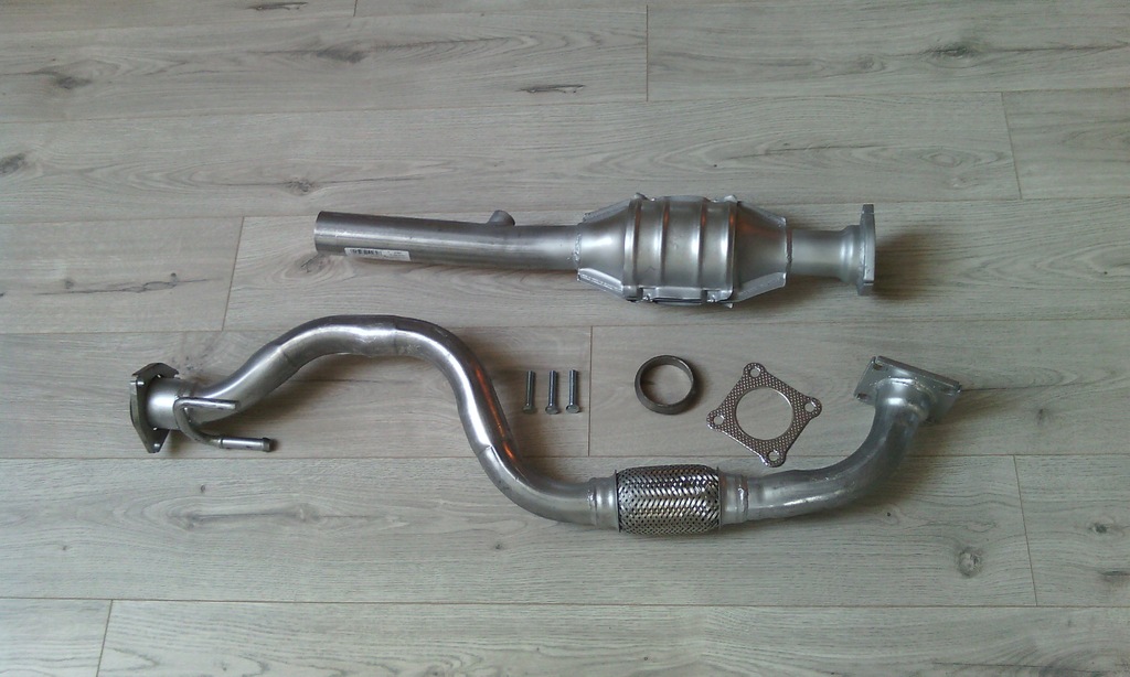 фото №3, Seat leon toledo 1.6 гасник za каталізатор + труба