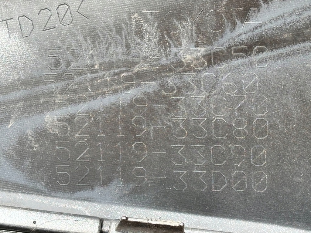 фото №9, Toyota camry viii lift 21- бампер перед передний