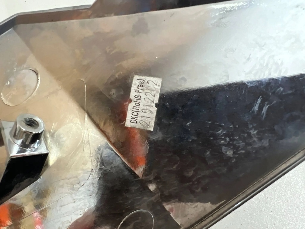 фото №14, Hyundai elantra vii 2021- права молдинг хром бампера передній перед oem