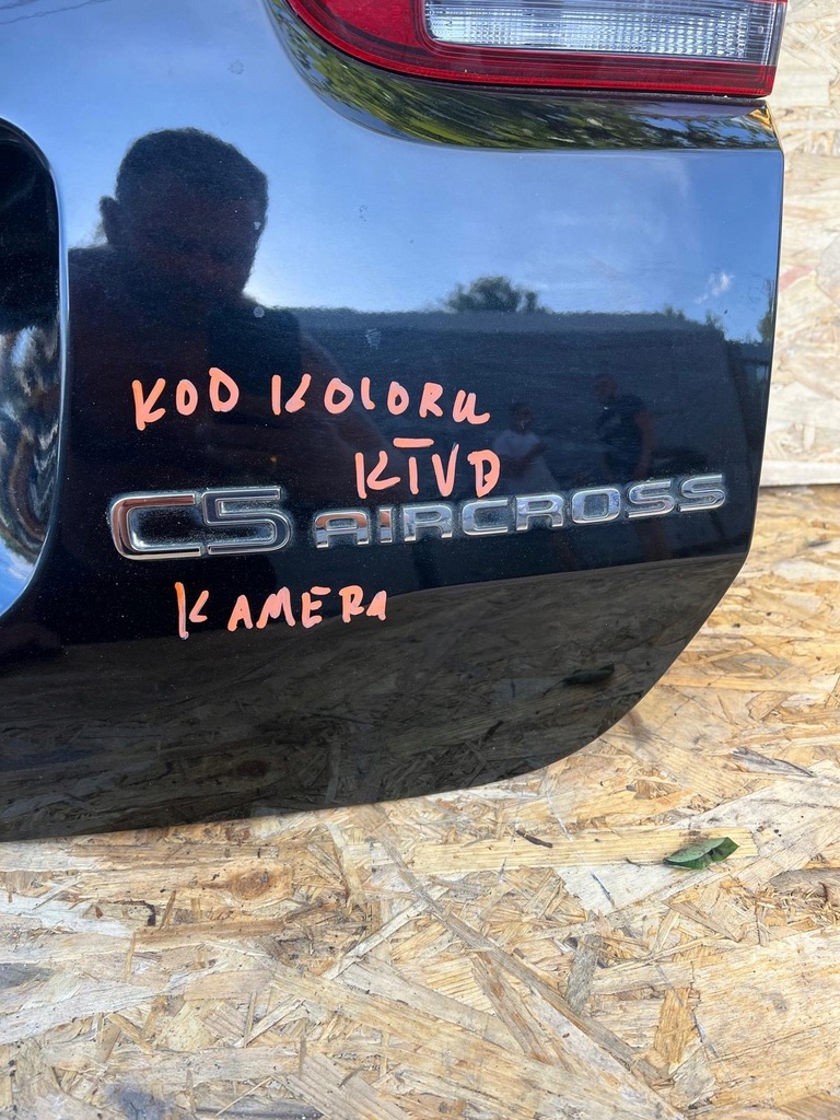 фото №5, Citroen c5 aircross кришка багажника багажника з камера ktv ktvd