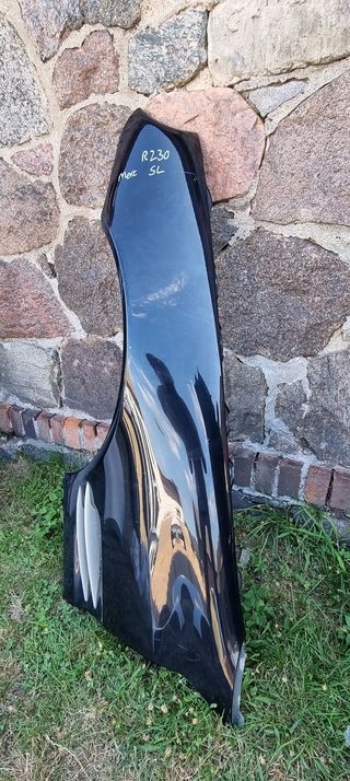 фото №14, Перед mercedes sl r230 zde.maska крило. bel.gril