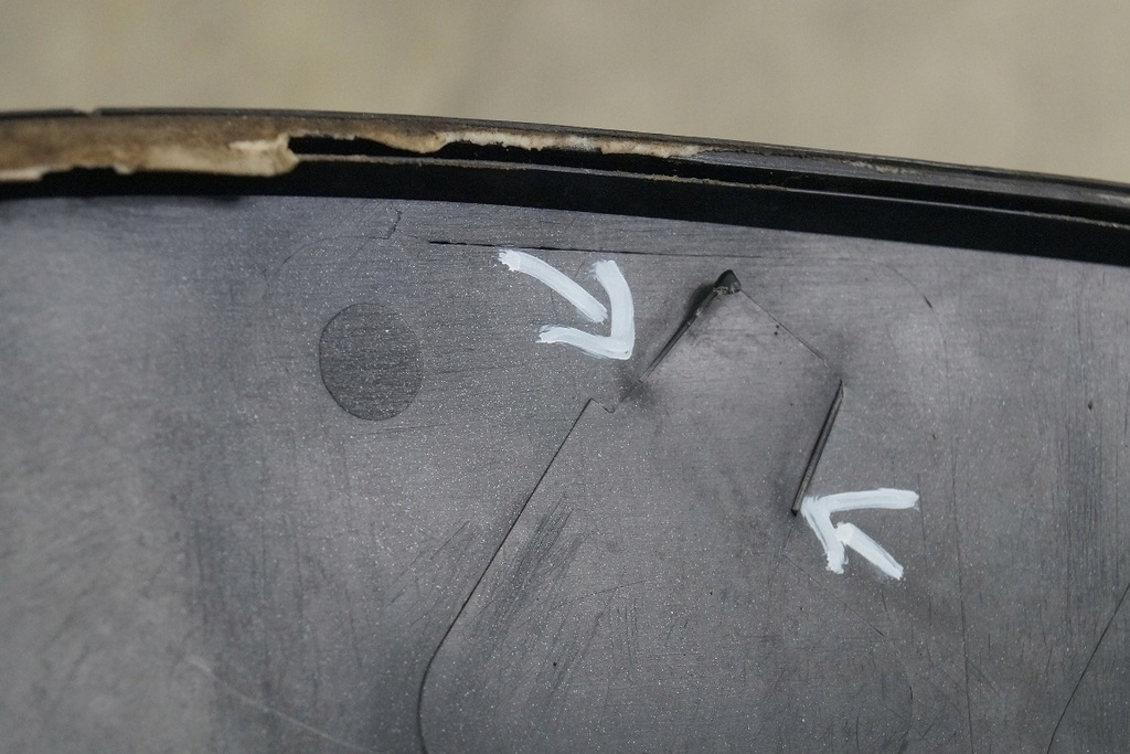 фото №8, Молдинг крыла правый перед hyundai terracan 01-04