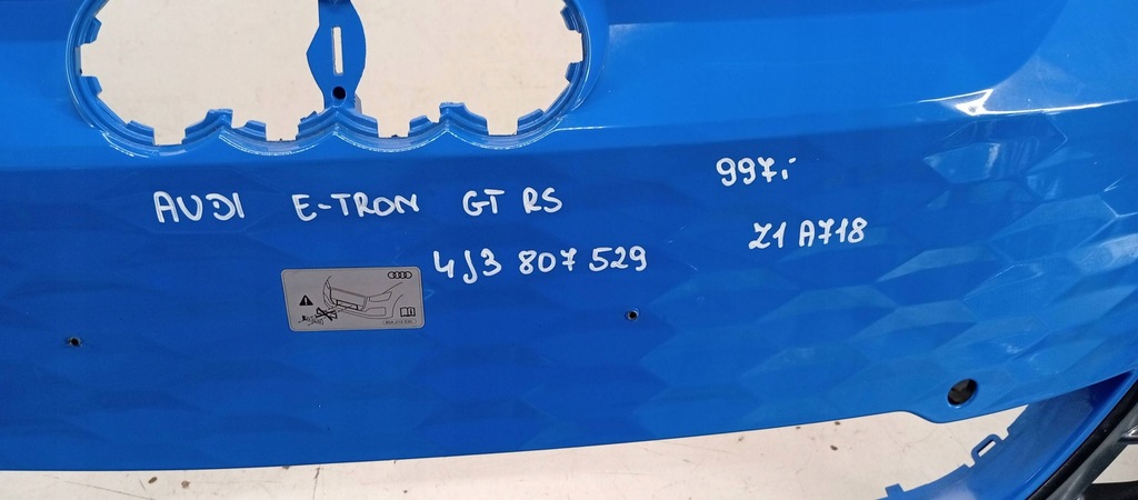 фото №7, Audi e-tron e tron gt rs 2021- бампер передний перед 4j3807529