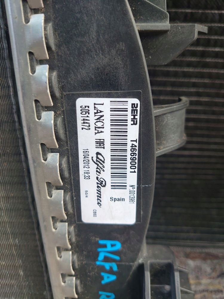 фото №6, Радіатор wody alfa romeo giulietta