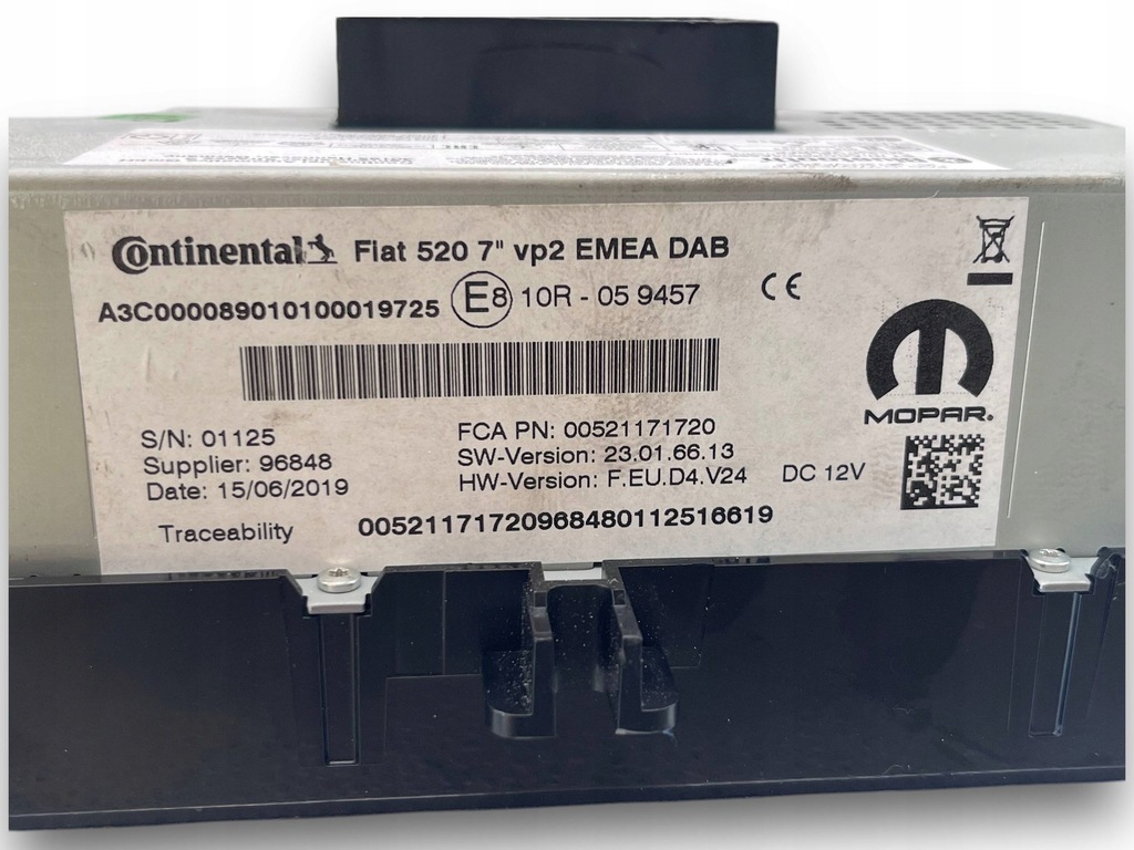 фото №3, Jeep renegade радіо navi дисплей 00521171720 m