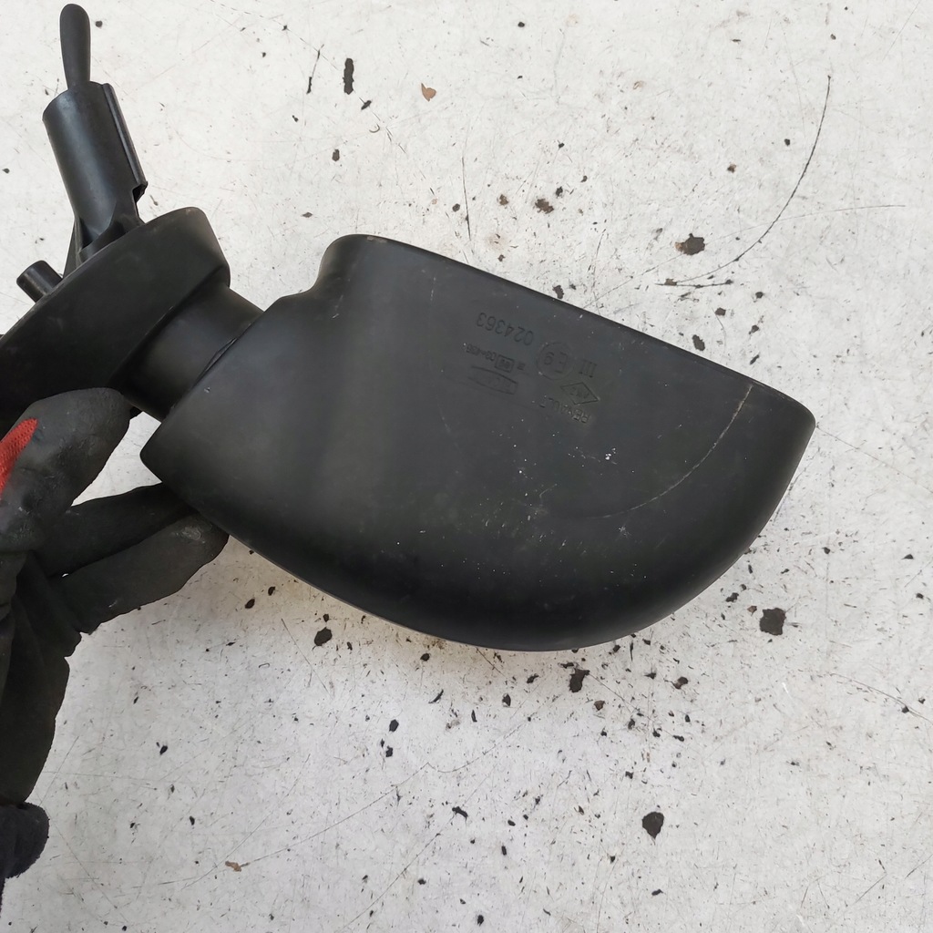 фото №13, Dacia sandero зеркало правое механический 024363 чёрные