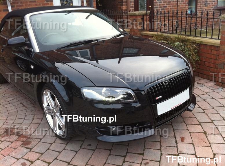 фото №1, Накладки спойлер перед do audi a4 b7 tfb тюнинг