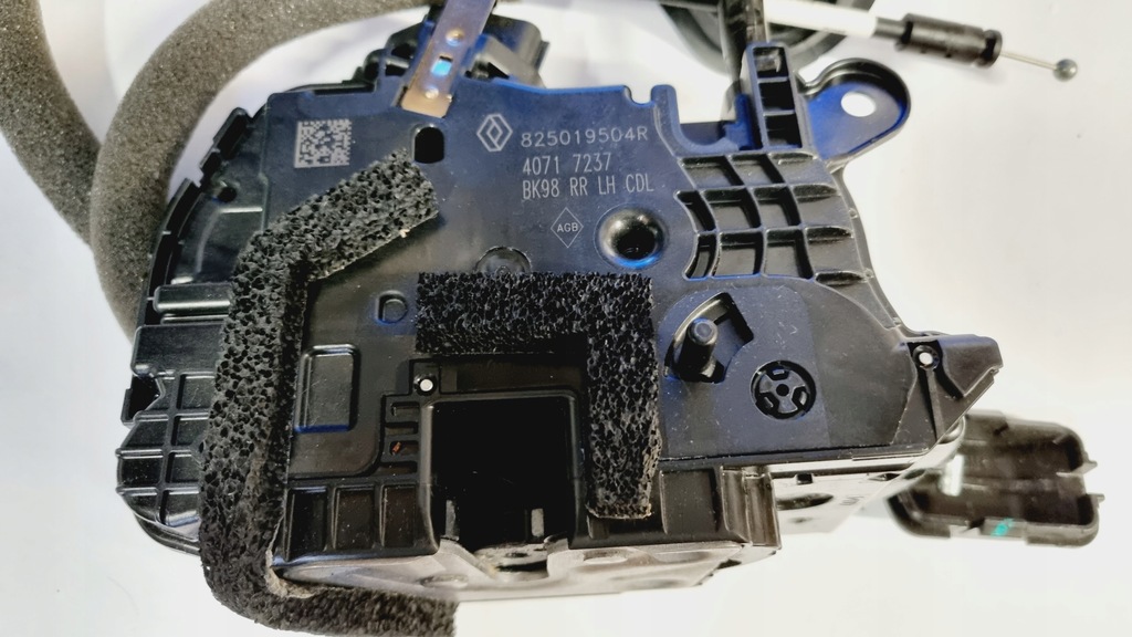 фото №2, Kasetka двері renault clio 12- задня лівий 4p org 825019504r