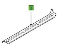 фото №1, Накладки порогові ford ranger 1999-1997 1135048 оригінальний номер