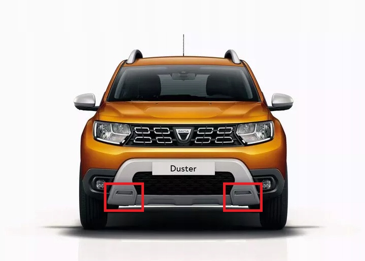 фото №2, Заглушка бампера перед dacia duster ii комплект