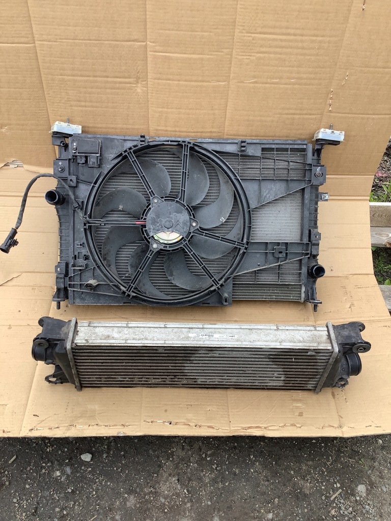 фото №4, Peugeot 308 gti t9 комплект радіатор вентилятор 9813218680